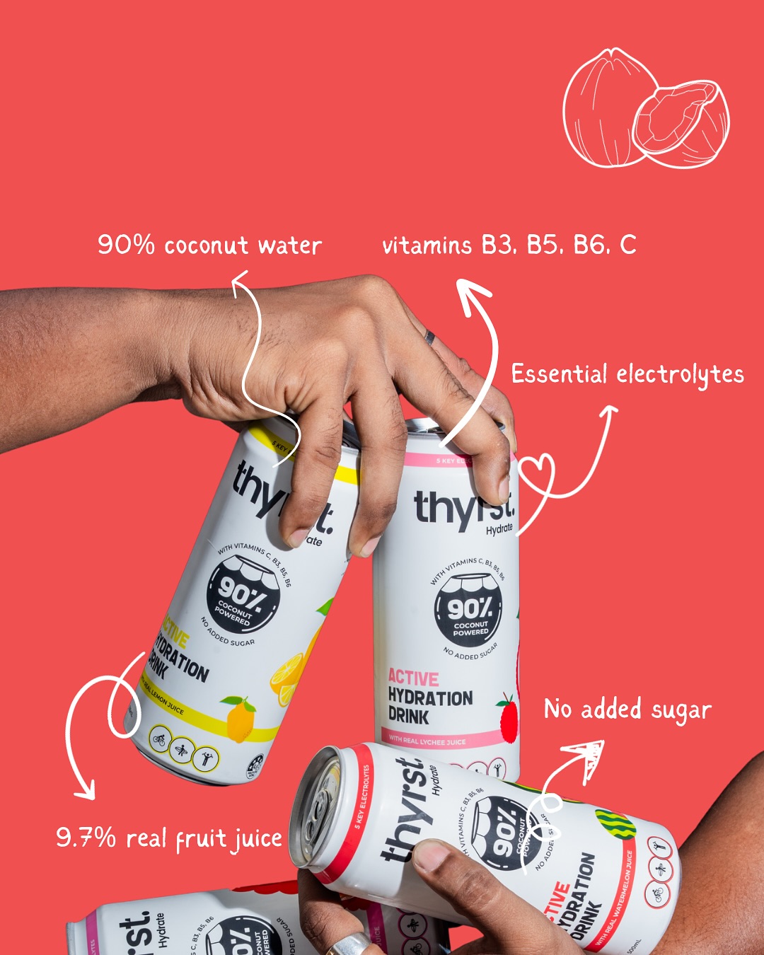 Thirsty for a cleaner, tastier way to hydrate Coming soon- 90 Real Fruit Juice, and vitamin-packed goodness. No sugar added. Just pure refreshment. Find it soon at IGAs, Amazon.com.au & T2